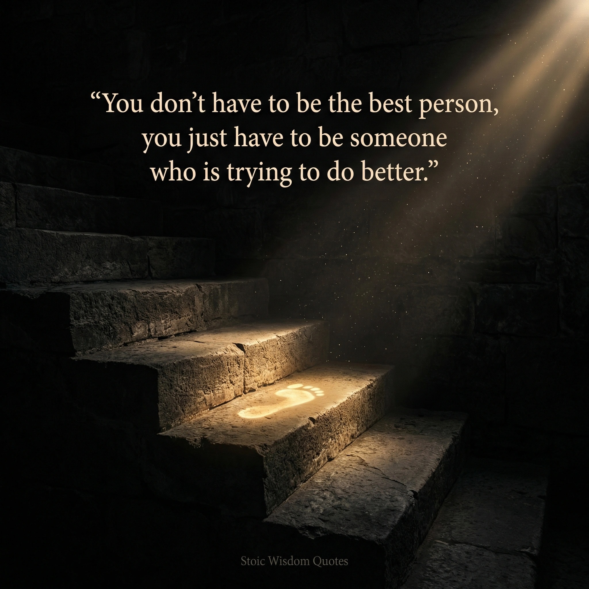 Stoic - You don’t need to outshine anyone. You just need to outgrow who ...