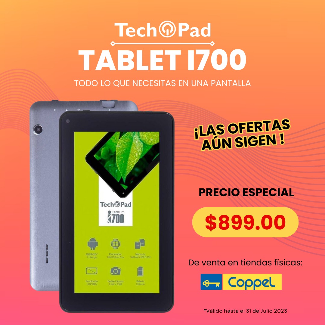 ¡La Tablet i700 de TechPad es tu puerta... - Tablets Tech Pad | Facebook