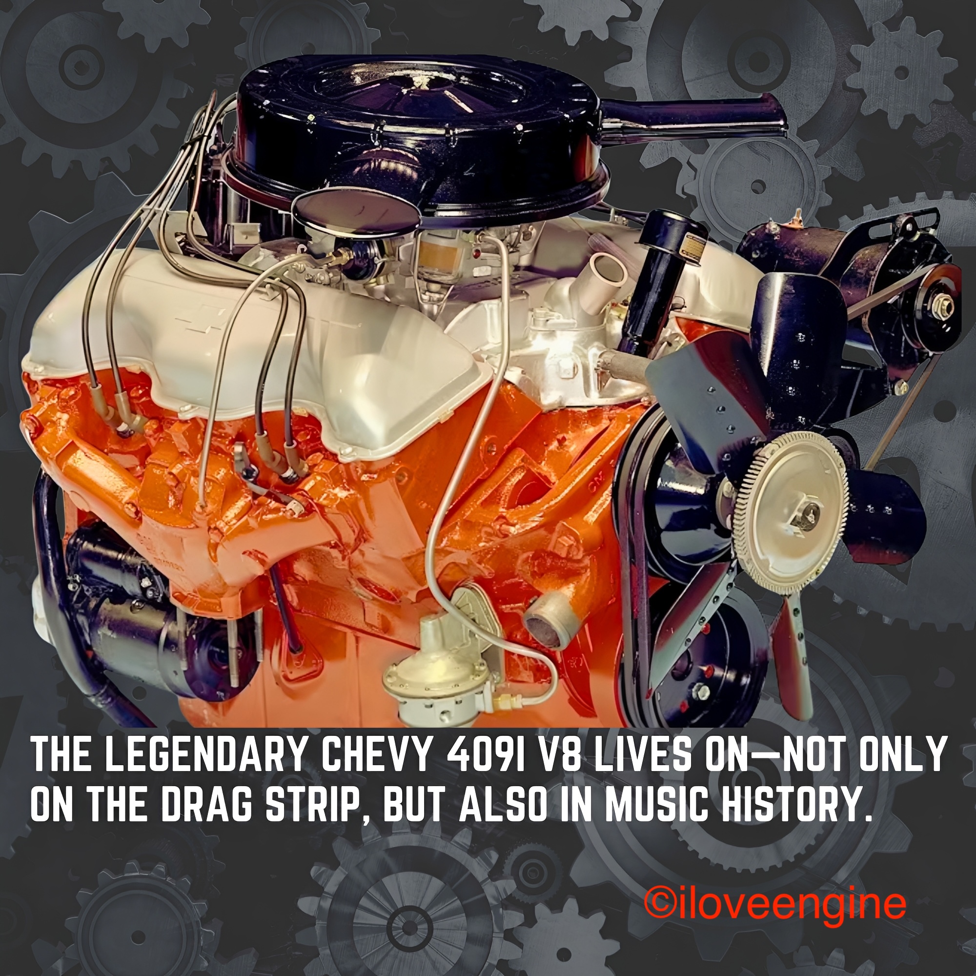 I Love - This Chevrolet 409 V8 is one of the most legendary American ...