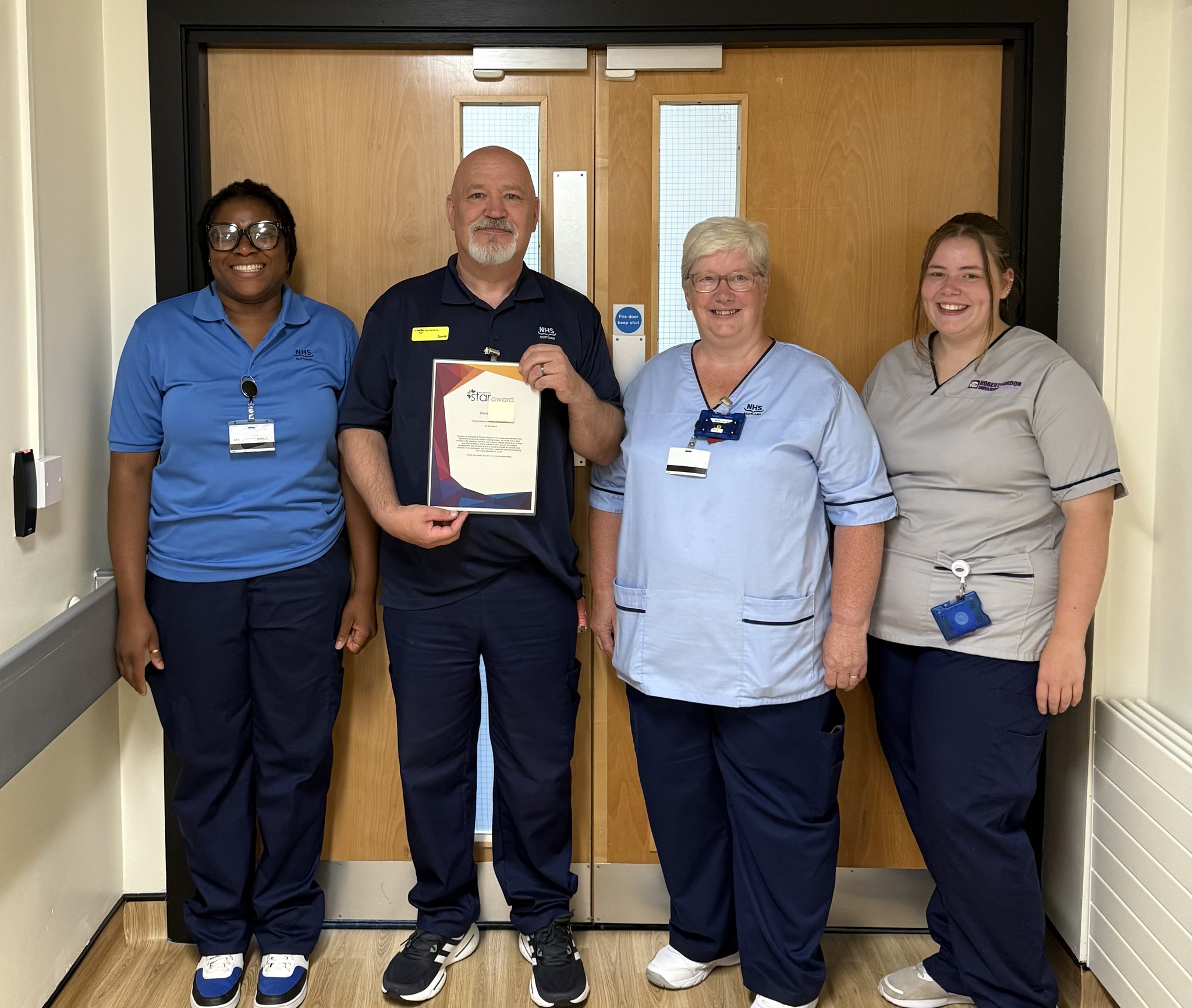 NHSG - 🌟 Congratulations to David, Senior Charge Nurse, on his STAR ...