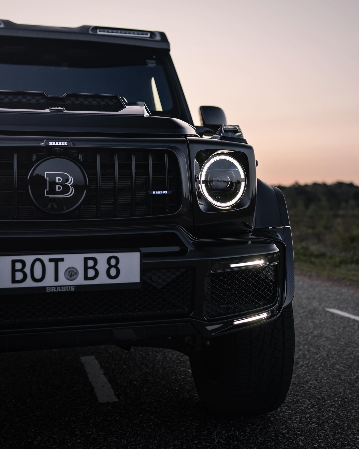 BRABUS - Black, bold and ready to go for an all-terrain...