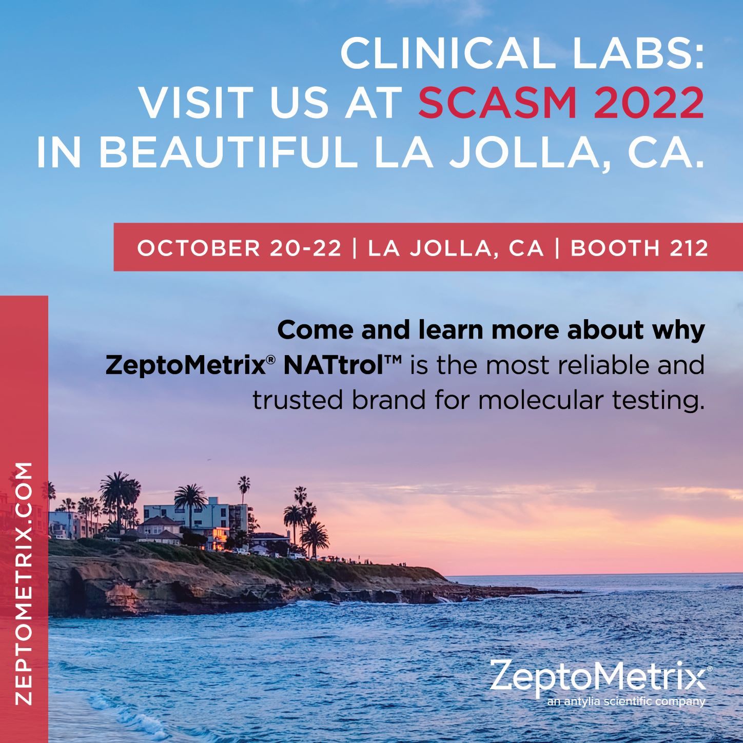 ZeptoMetrix - SCASM is this week! Stop by booth 212 to... | Facebook