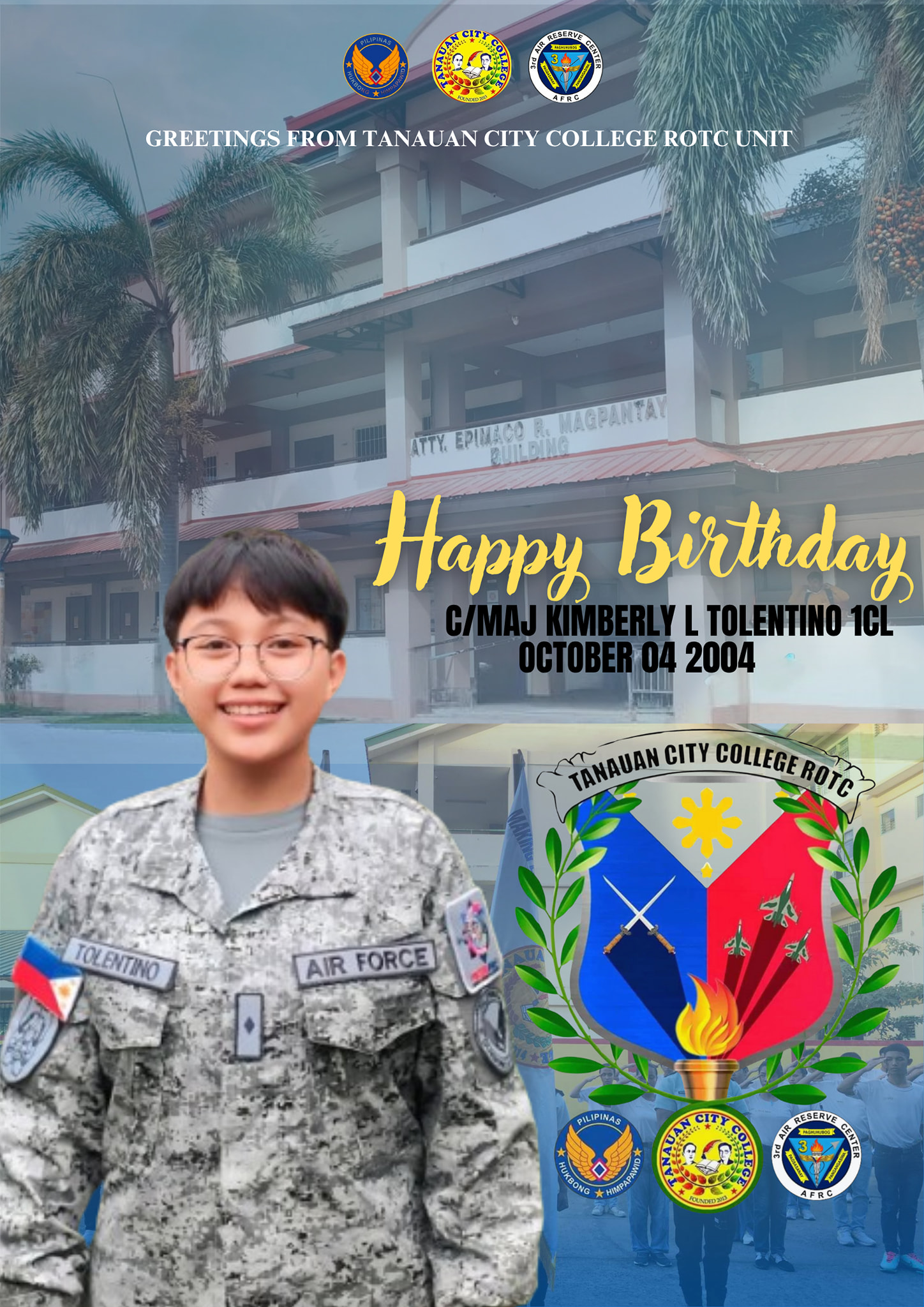 Öfficial Tanauan City College ROTC