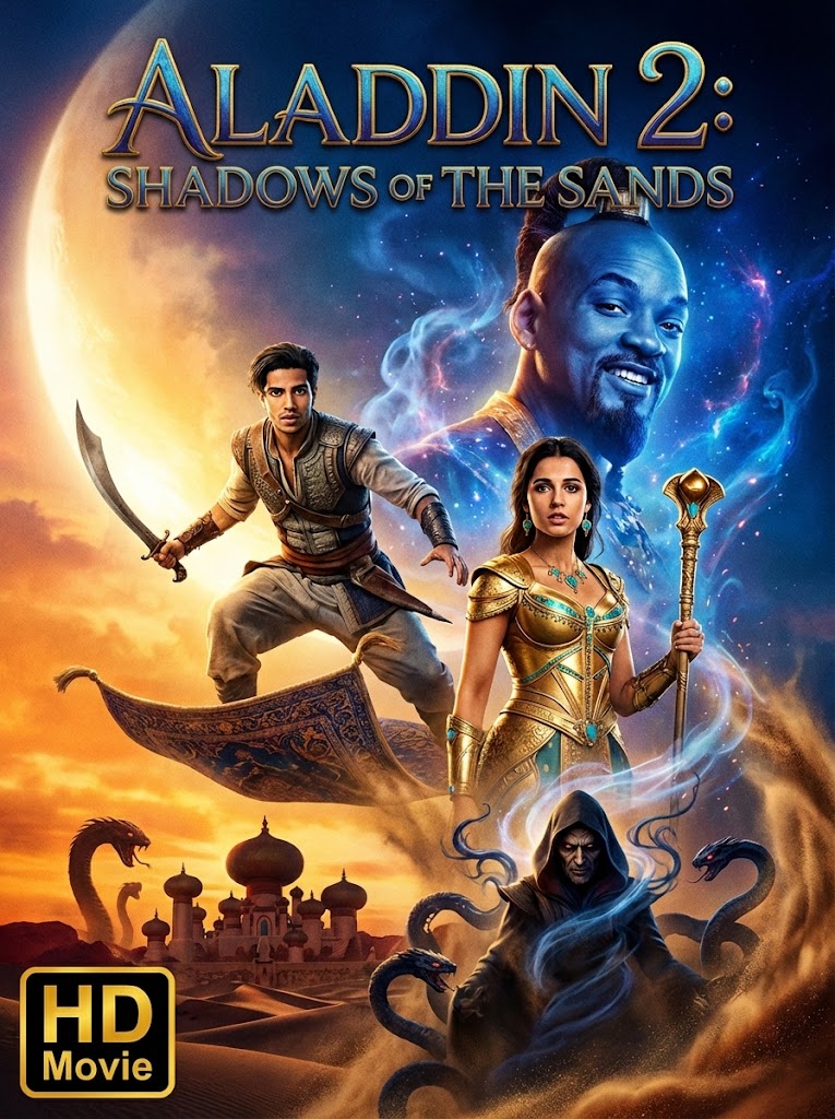 Cinephile - 🌿🏜️ ALADDIN 2: SHADOWS OF THE SANDS (2026) 🎭 Starring: Will ...