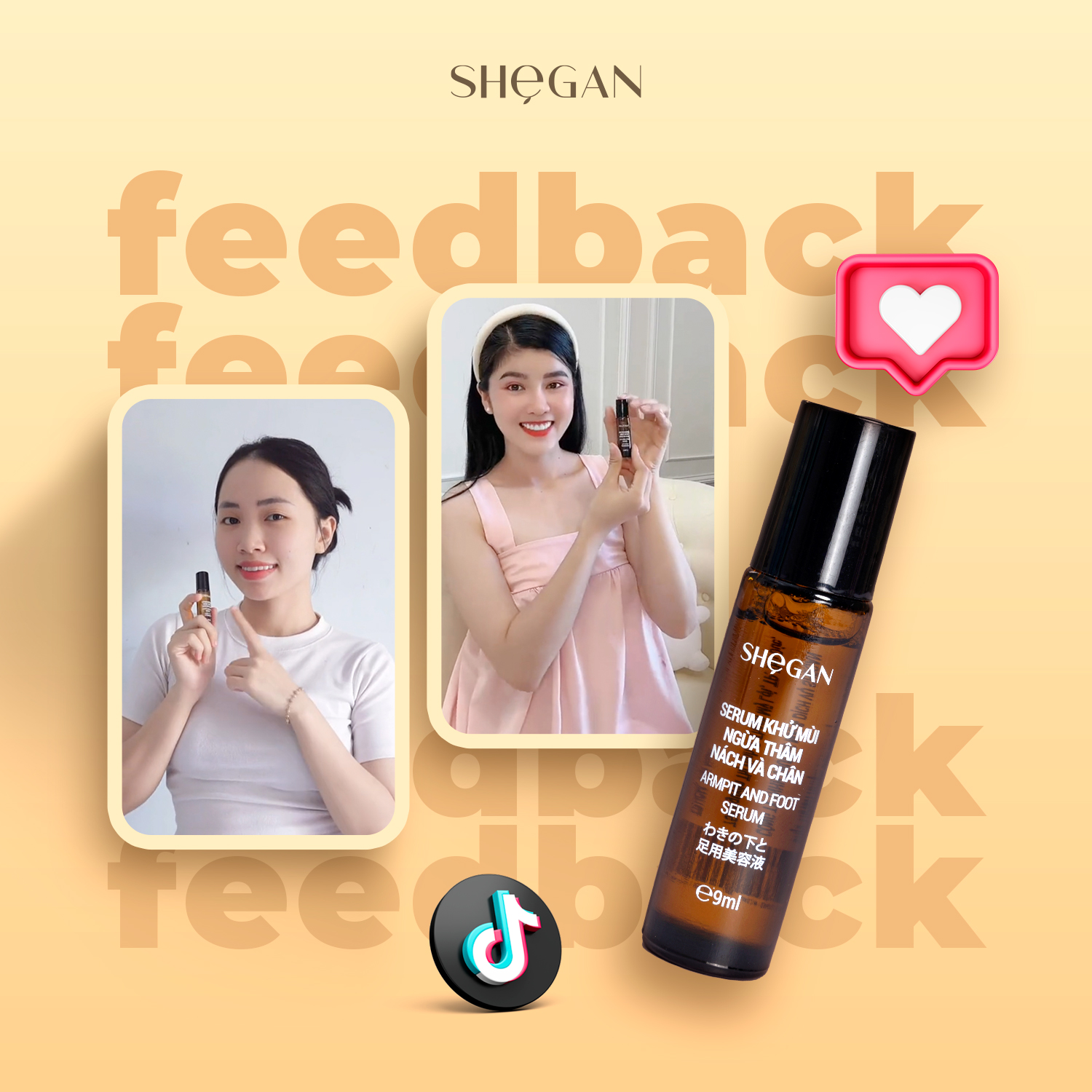 Shegan Vietnam - Serum khử mùi ngừa thâm nách và chân... | Facebook