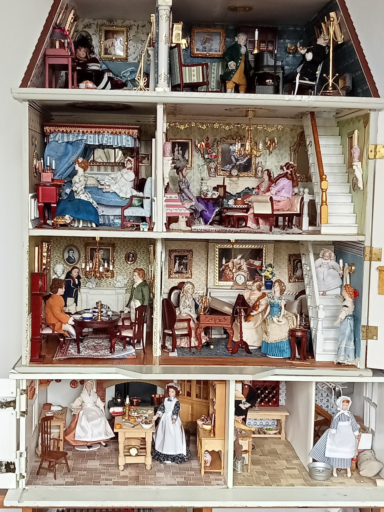 My first and favourite dolls house with a rich history