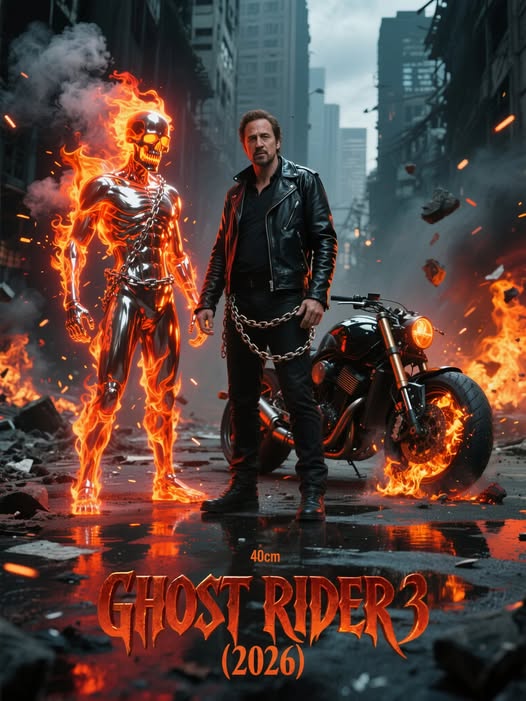 Movie - GHOST RIDER 3 (2026) After years in exile, Johnny Blaze ...