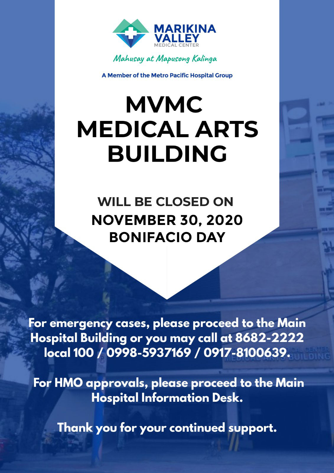 MVMC MEDICAL ARTS... - Marikina Valley Medical Center Inc.