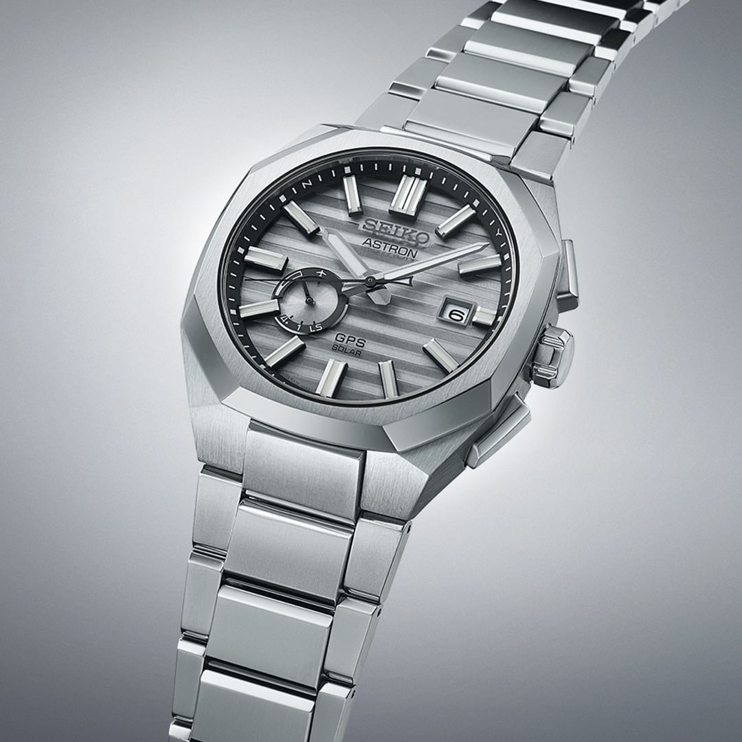 A new design for the Seiko Astron GPS Solar 5X53 Dual-time. Break