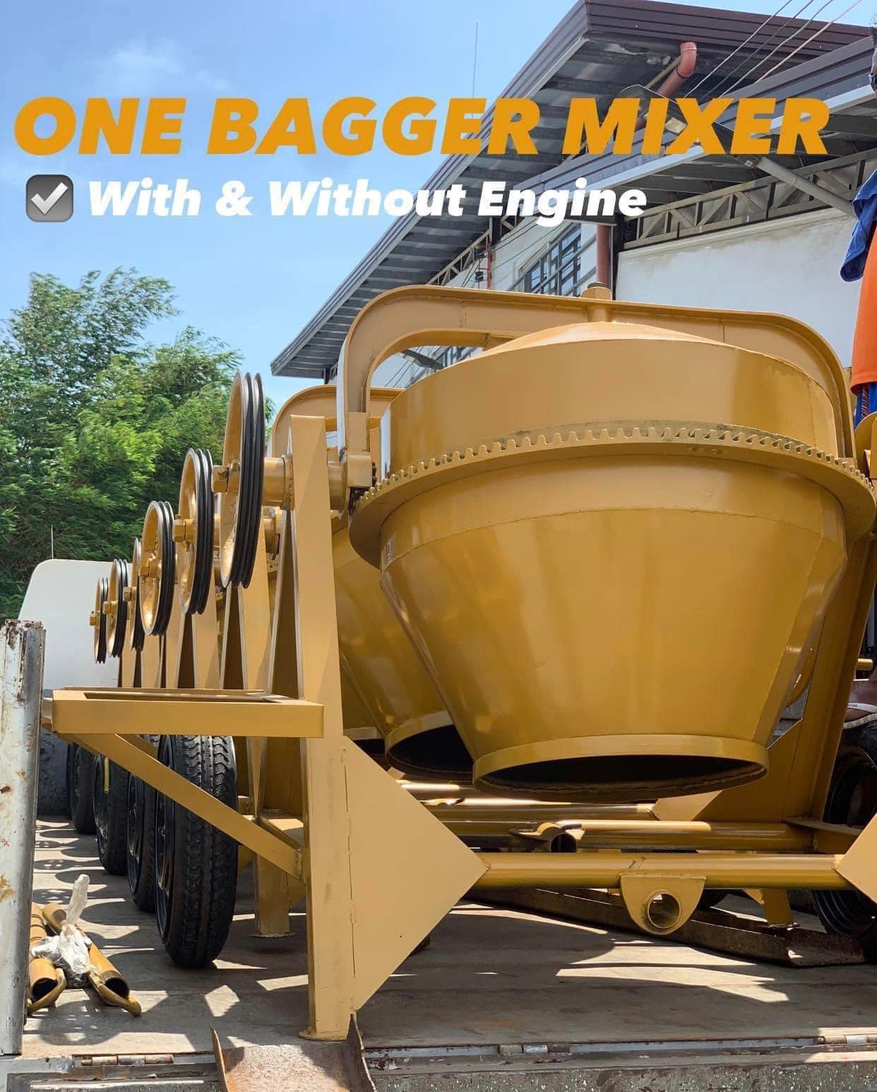 TOOLS DEPOT - ONE BAGGER MIXER - ON STOCK! 🔥 ☑️ With