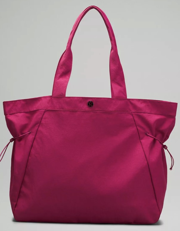 lululemon kit bag Everywhere Belt 1L (Honey Lemon) harmonized-color_Black Color:Meld Grey Dark Heather / TNF Black Repellent Fabric Trekking Bag North Face