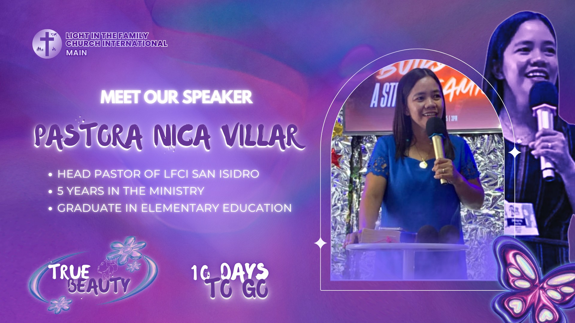 Light - 🌸 SPEAKER REVEAL! 🌸 Meet Pastora Nica Villar, a passionate ...