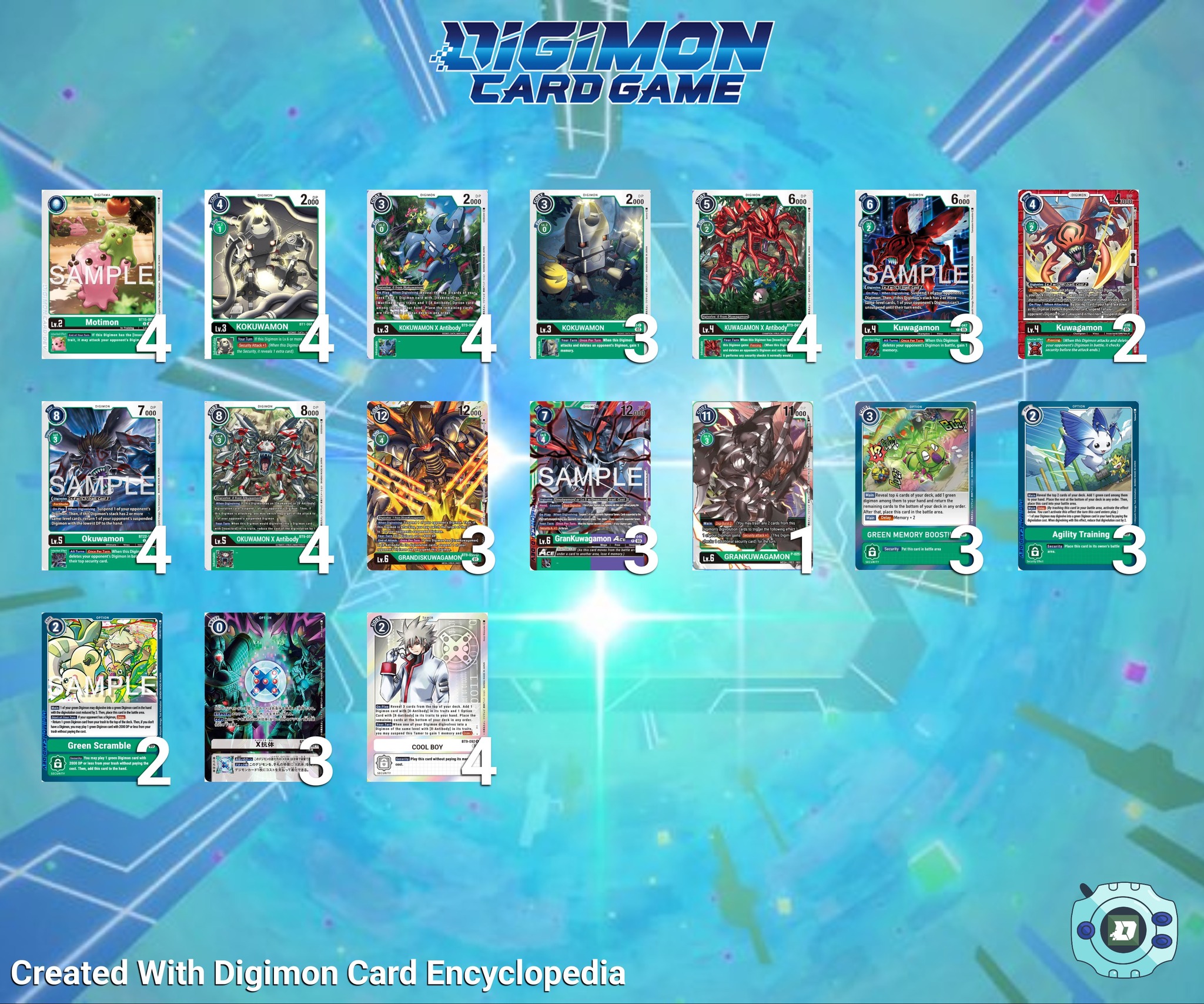 digimon card game top decks BANDAI including commons DIGIMON CARD GAME Starter Decks
