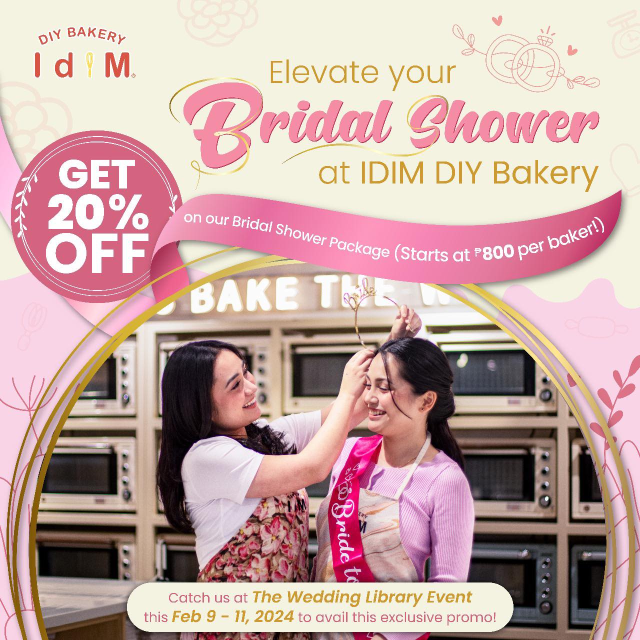 IDIM DIY Bakery - The countdown is officially on 💍 Join us... | Facebook
