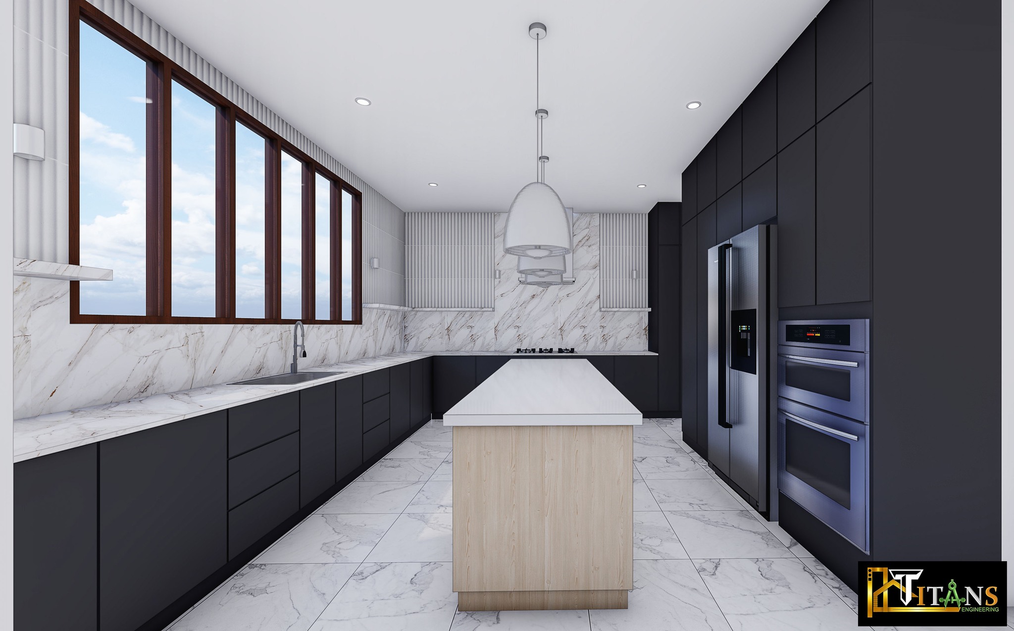Project: Kitchen Fit Out Designer:... - AutoSketch Visualizer