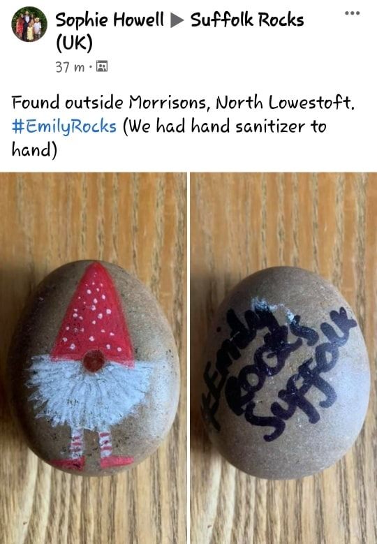 Another amazing Emily rock find, so... - Emily rocks Suffolk