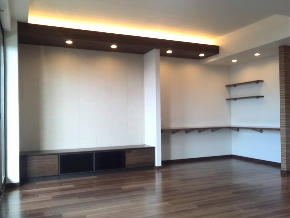 株式会社 狩野建設 - マンションのリフォーム工事現場です！ほぼ完成です！少し残工事ありますが(>_