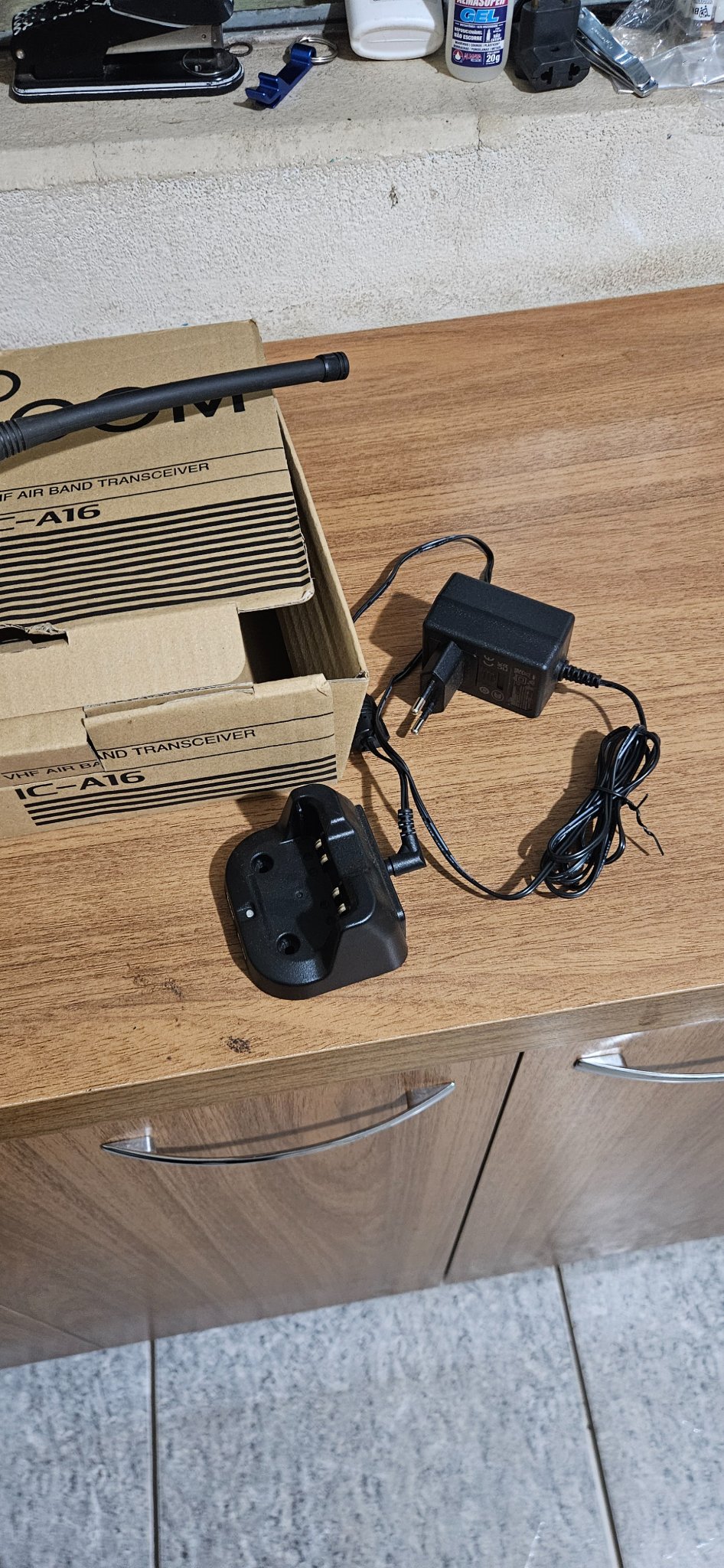Icom Ic-a16 Transceptor Portátil Aeronáutico 6w (Usado) - Cables ...