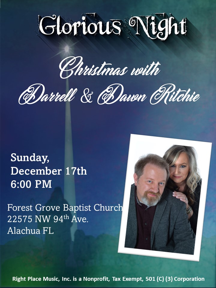 Darrell and Dawn Ritchie... - Forest Grove Baptist Church