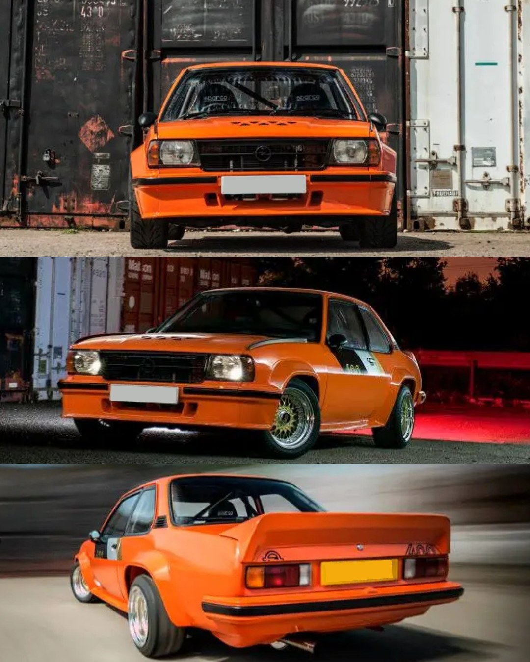 Anders Kullang's Opel Ascona 400 at 1980 Welsh Rally