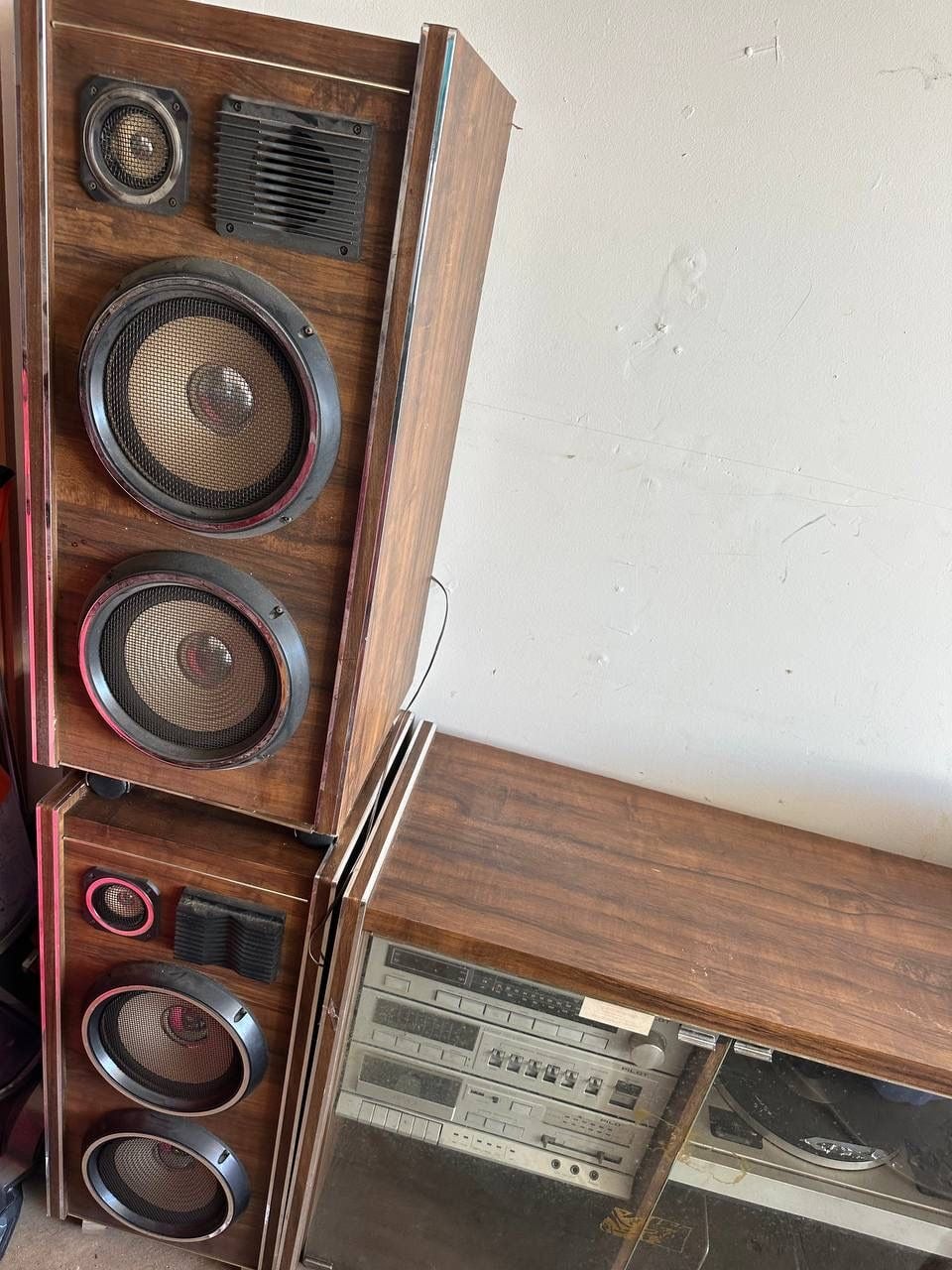 Vintage PILOT Integrated Hi-Fi Stereo System with Turntable, Cassette ...