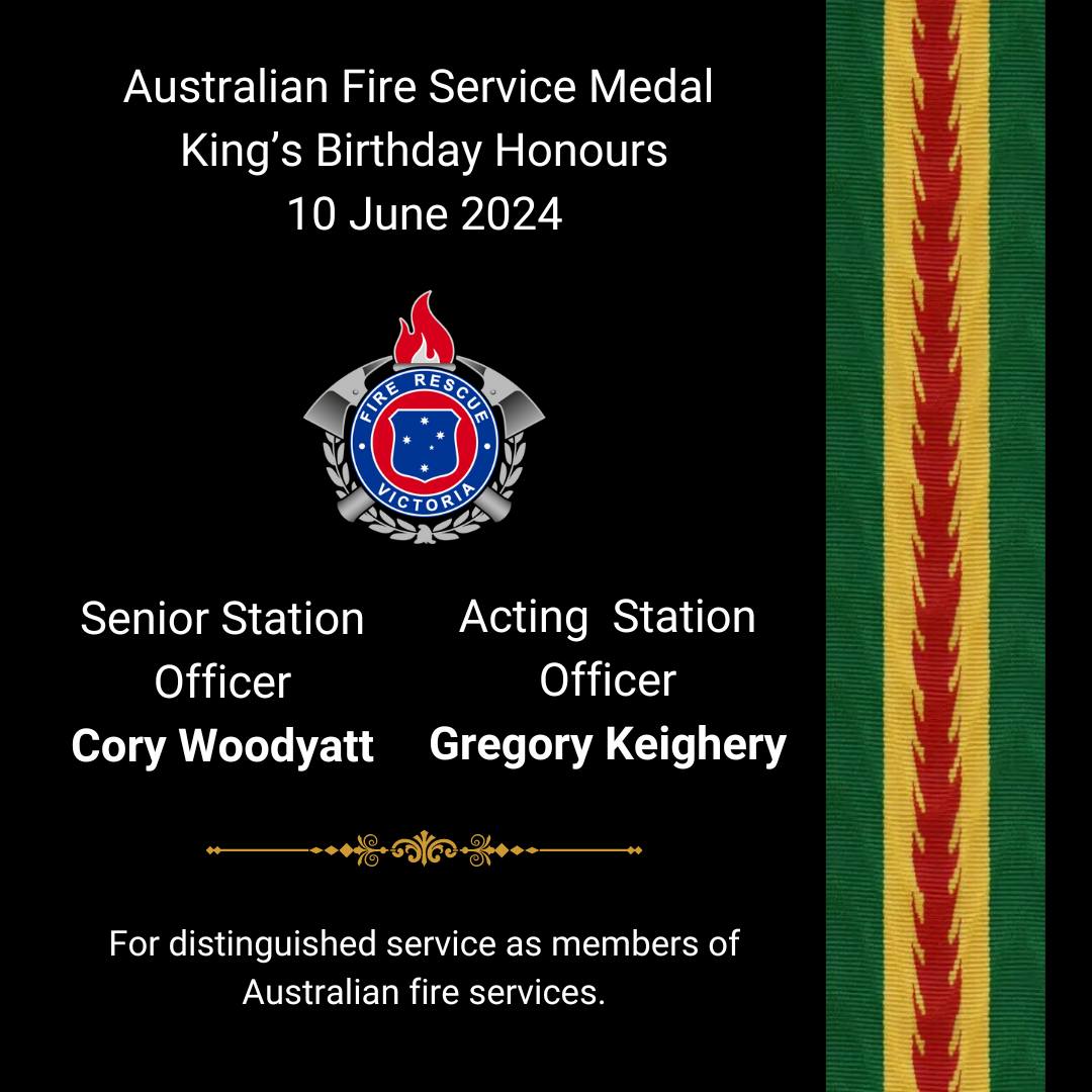 🎉 FRV offers our heartfelt... - Fire Rescue Victoria | Facebook