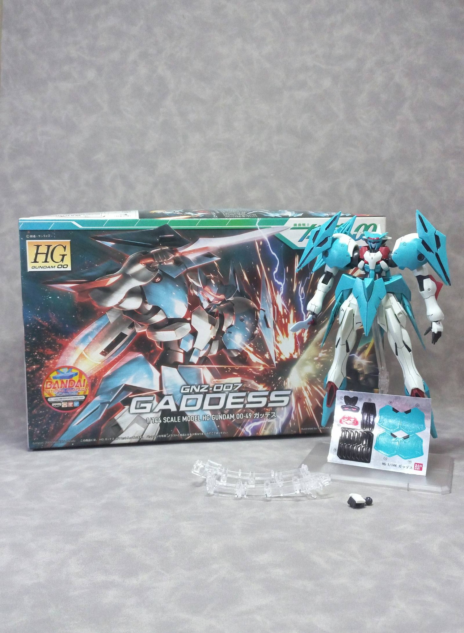 HG00 GNZ-007 Gaddess Gundam model kit review