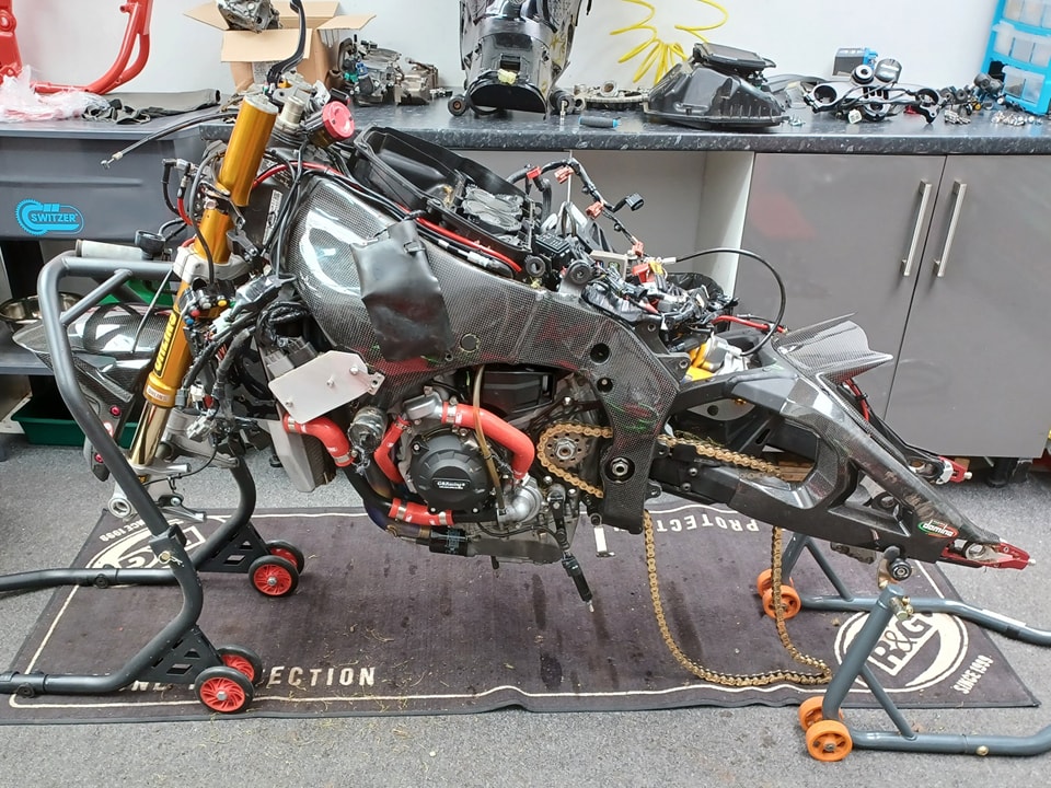 ZX-10R engine repair at 706 Wrench Works | Lavonia, GA