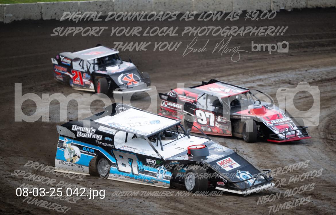 Harley - Mason City Motor Speedway Results Heat 1: Started 5th finished ...