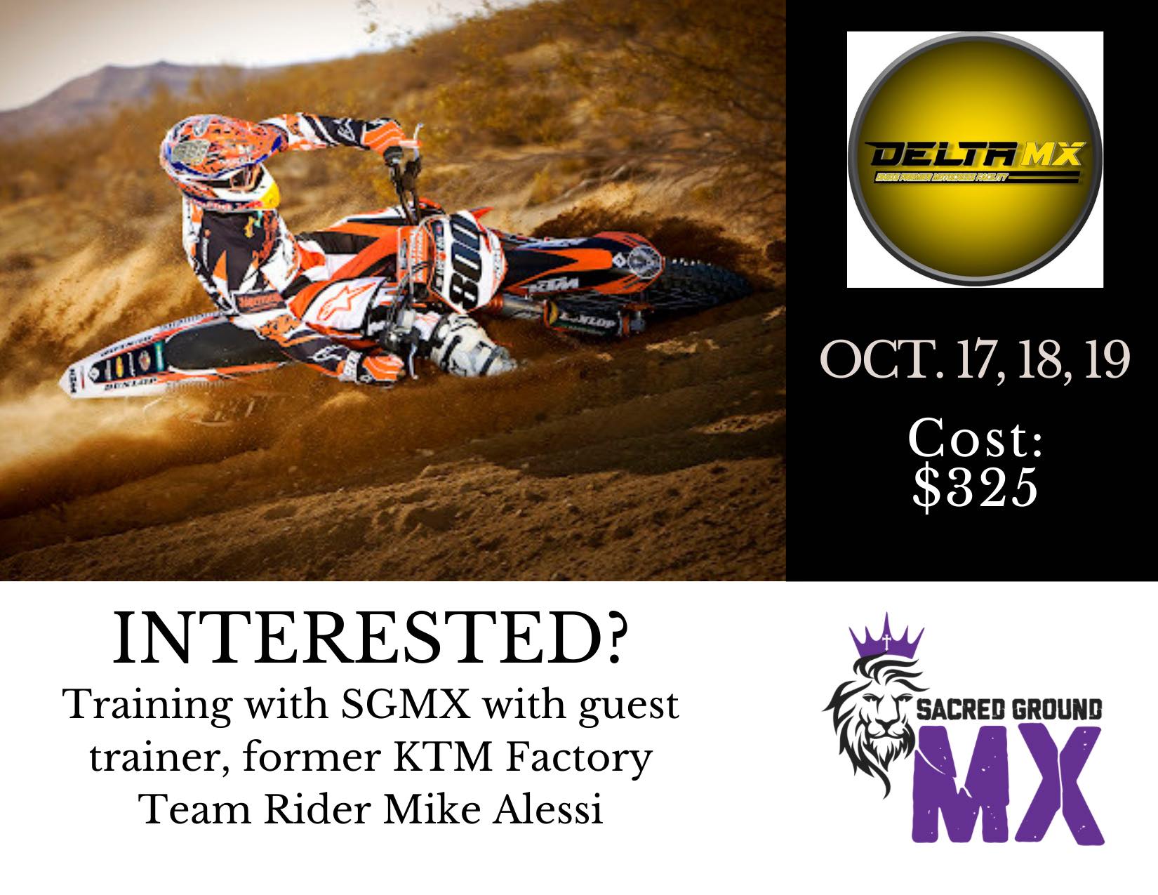Sacred - SHARE! SHARE! SHARE! 📣 Sacred Ground MX and Mike Alessi ...