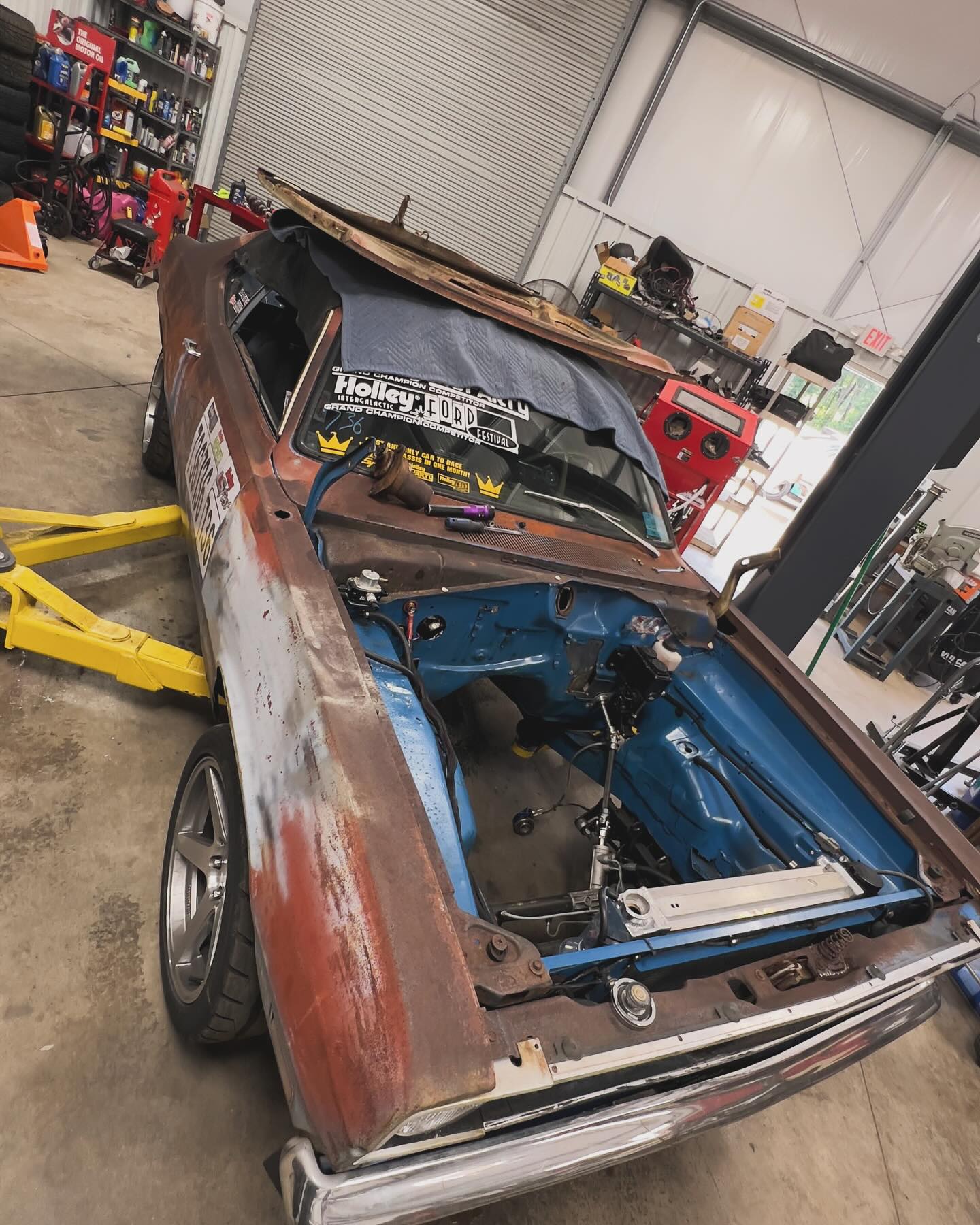 Finally fixing the Coyote... - The Questionable Garage | Facebook