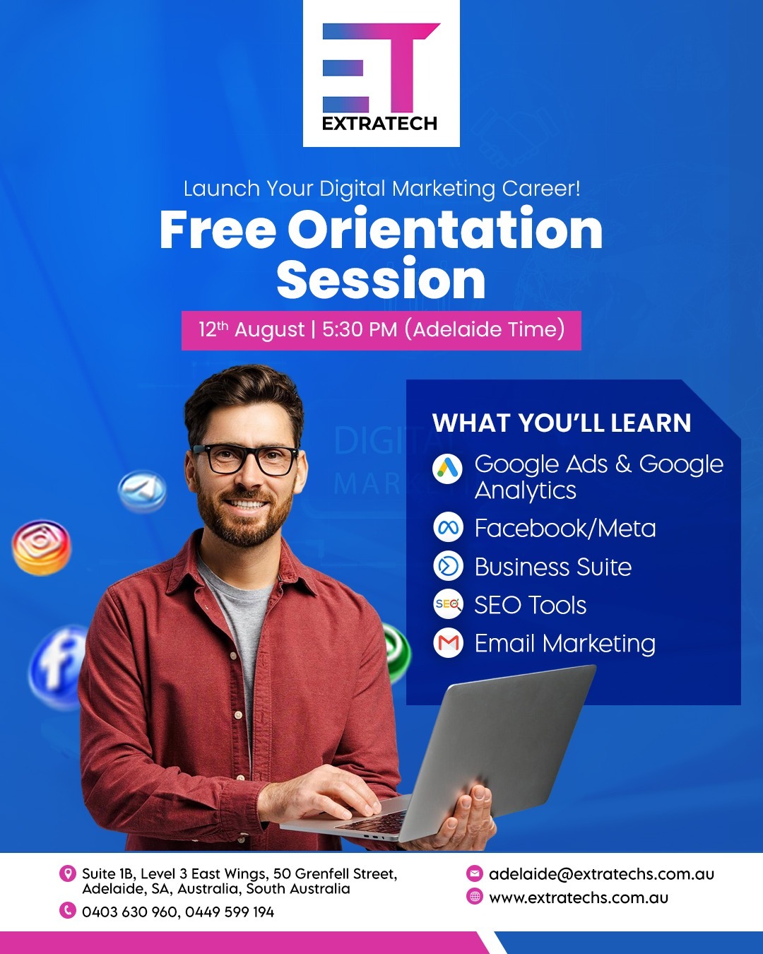 🚀 Ready to launch your career in... - Extratech Adelaide | Facebook