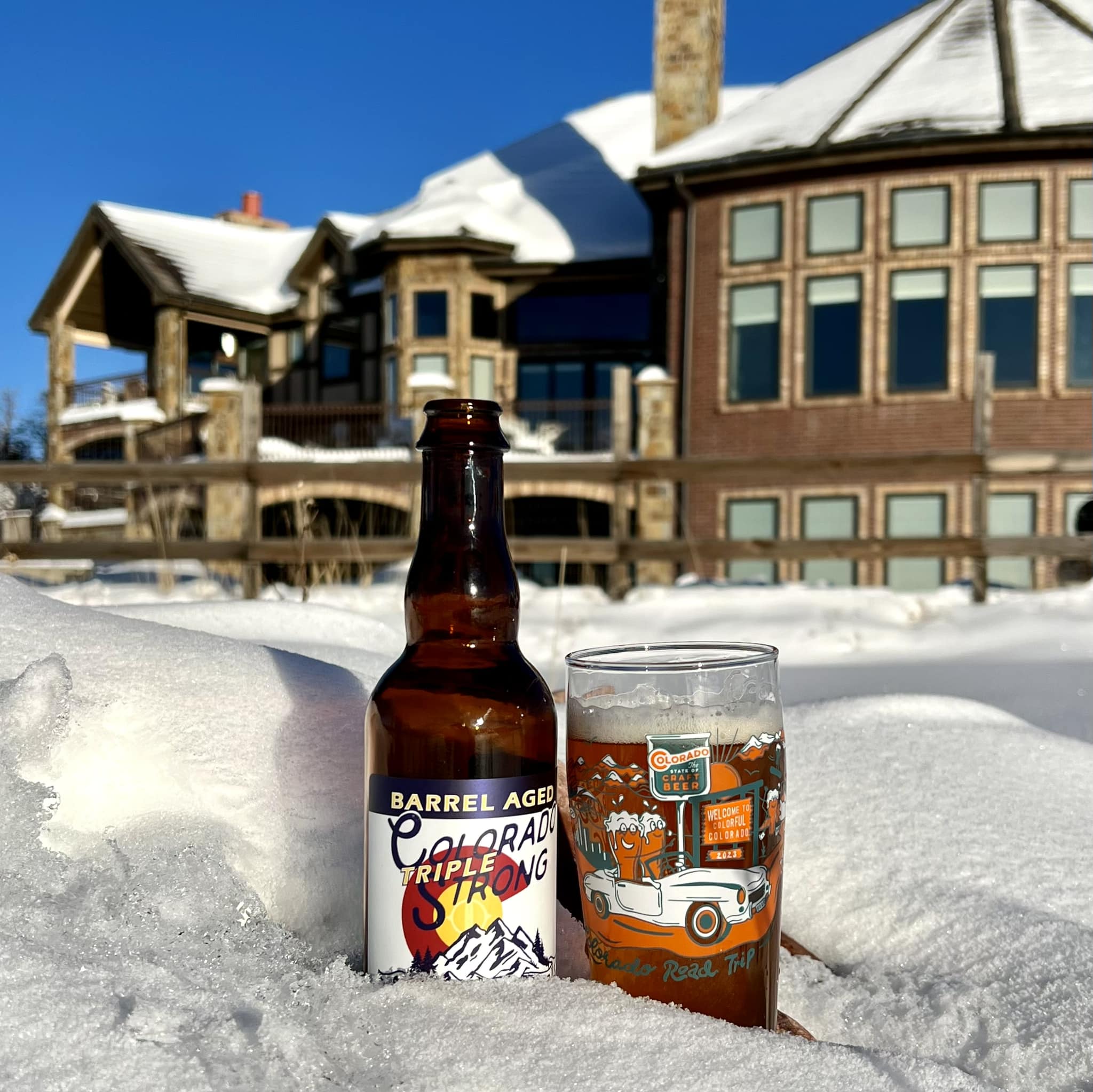 ColoRADo living - snowy and sunny with... - Colorado Beer Guy