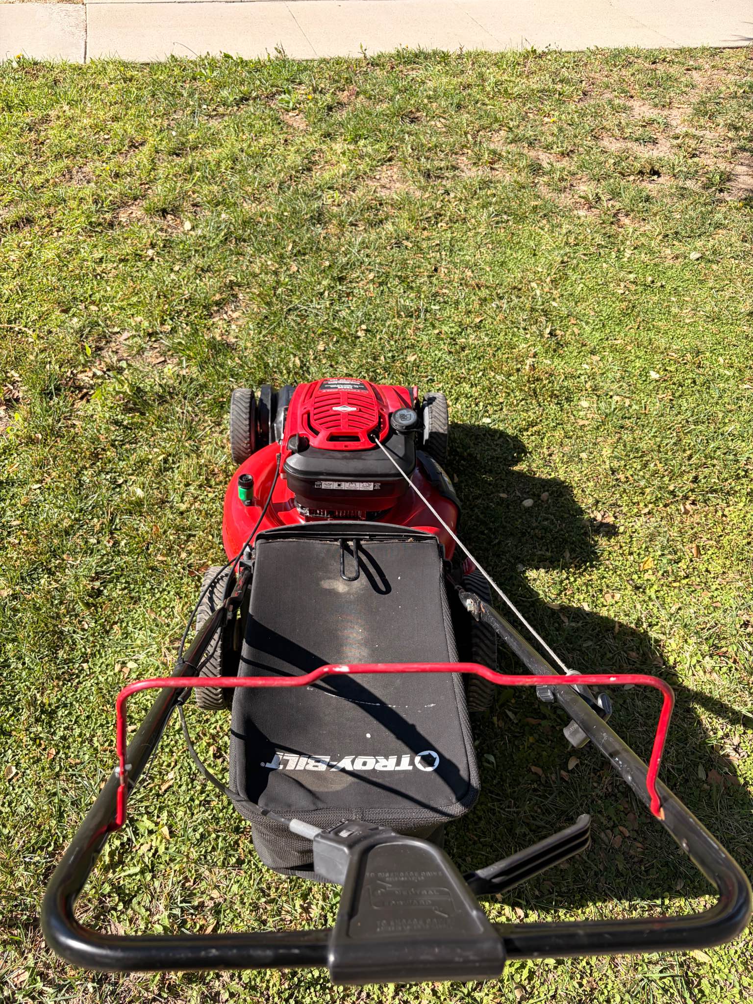 Best HD Pictures about  Troy Bilt 190cc 6 75 Lawn Mower  with No AI Images