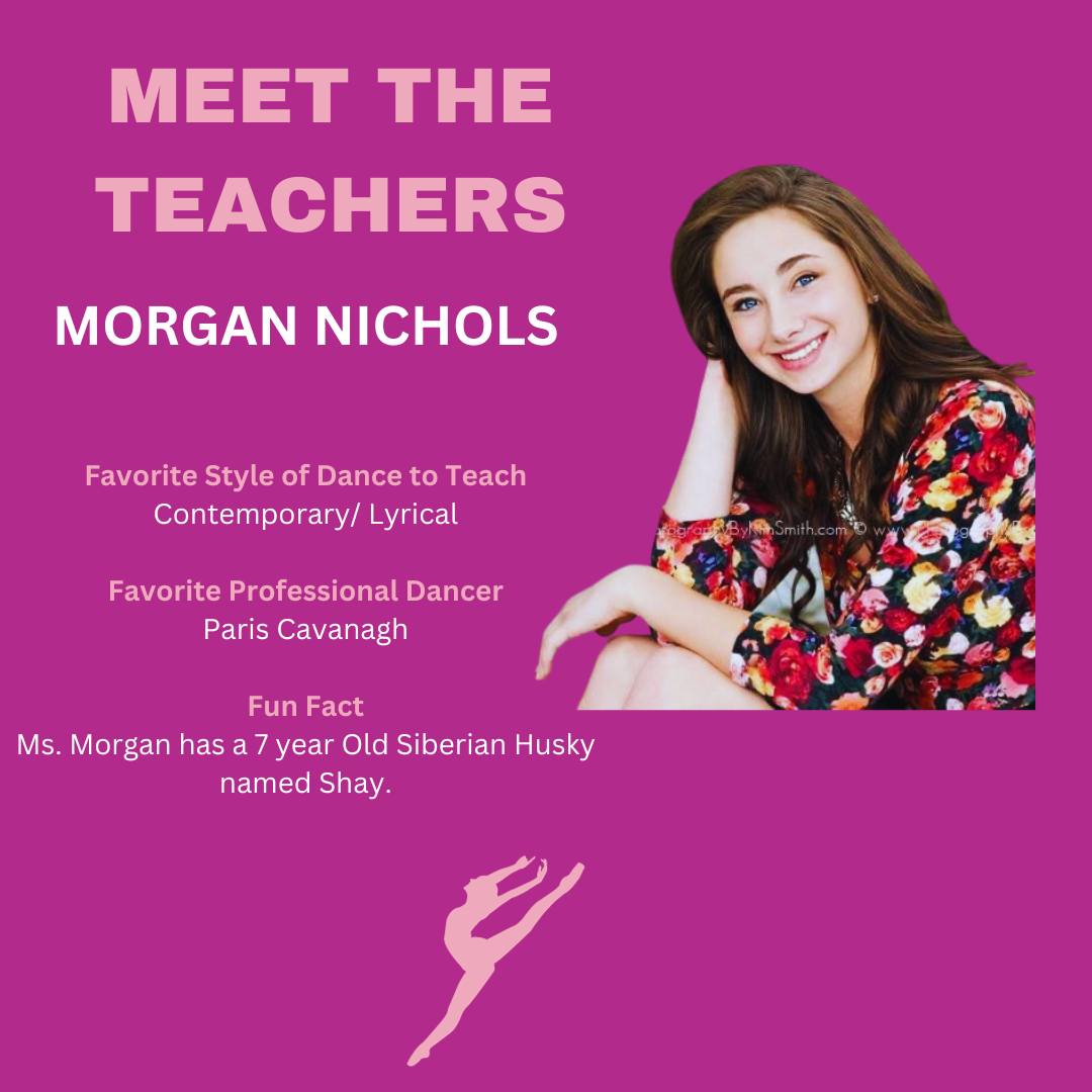 MEET THE TEACHERS MS. MORGAN ... - Terry Matlock Dance | Facebook