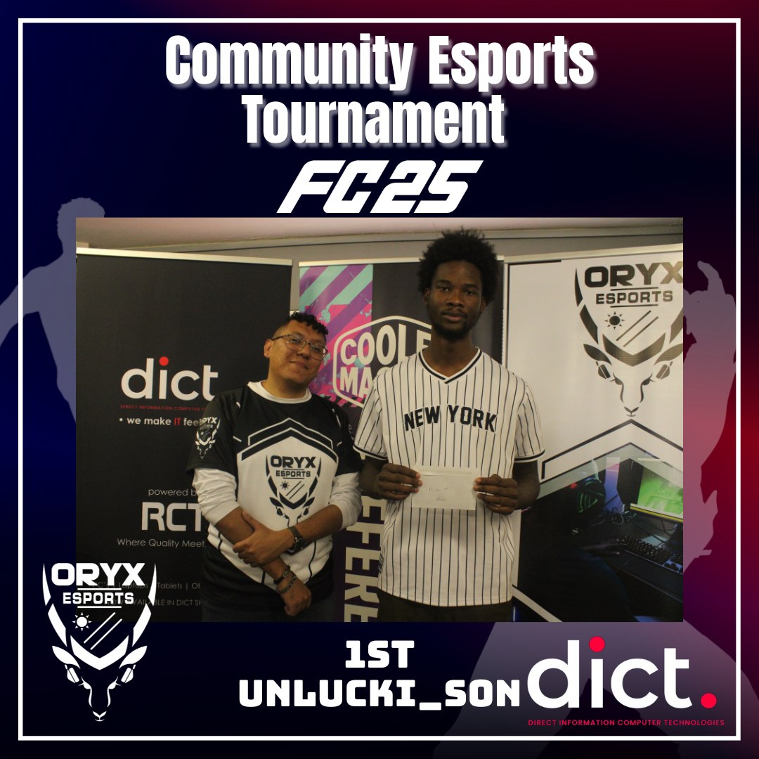 ⚽ FC25 Community Champions! ⚽ The... - Oryx Esports Namibia | Facebook