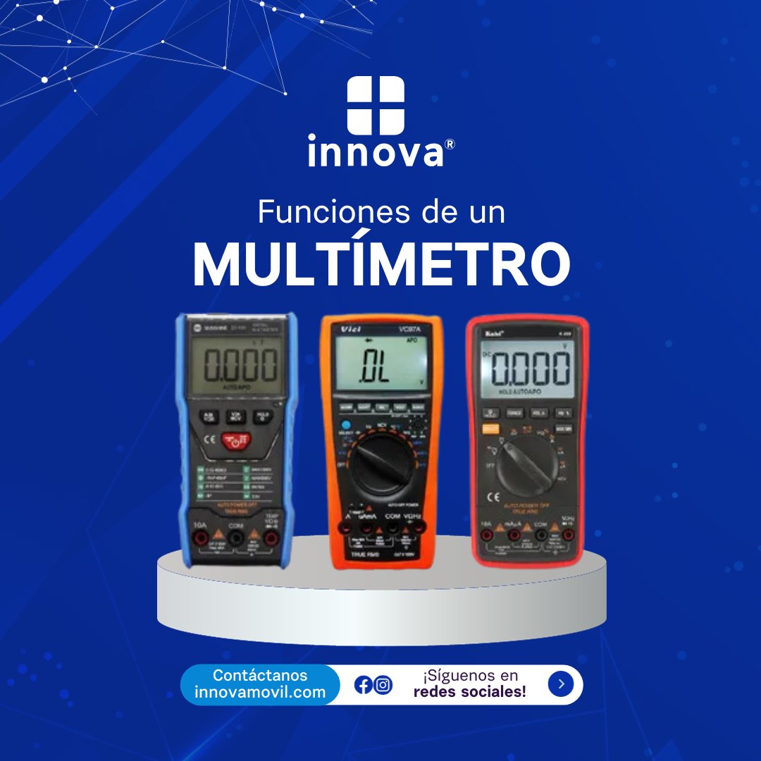 Innova Móvil - El multímetro es una herramienta esencial... | Facebook