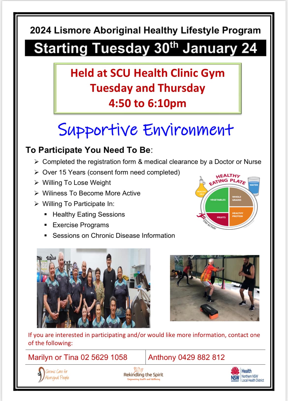 Rekindling - Lismore Aboriginal Healthy Lifestyle Program starts ...