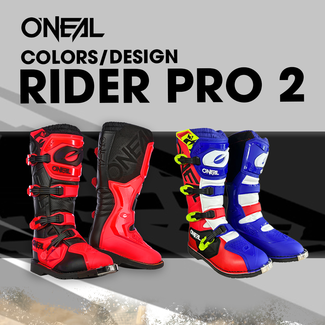 Born for dirt. Built for riders. The Rider Pro 2 Boots by O'Neal