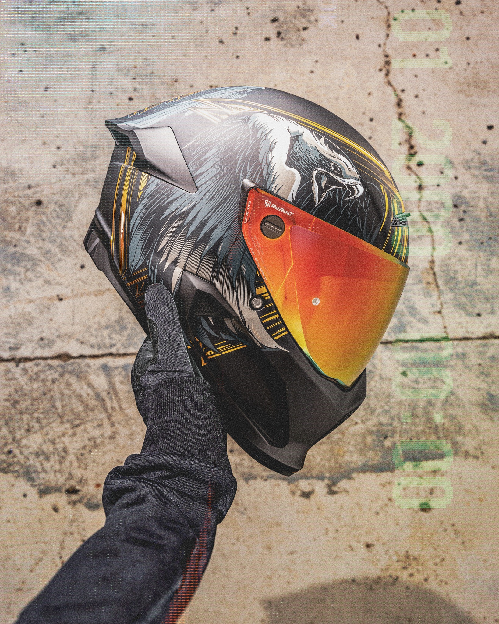 eagle design motorcycle helmet Novelty Eagle- W/ USA this helmet is designed for unisex riders Rare Breed  eagle on