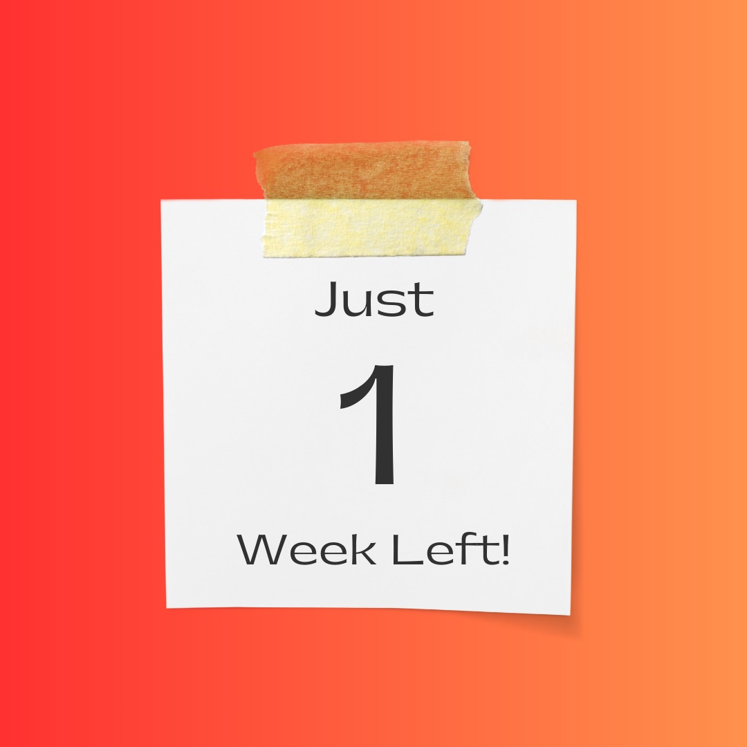 🎉 We’re just ONE WEEK away from... - Timothy Road Dental Care | Facebook