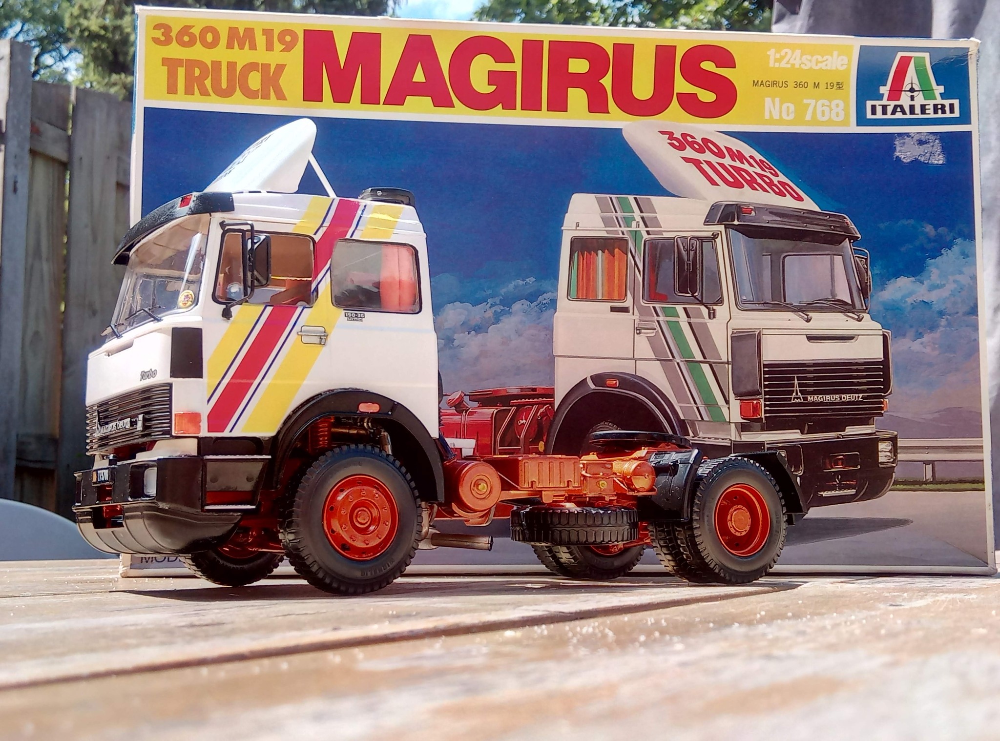 From Jeroen Hakkers : Italeri 768 Magirus 360M19 1:24 scale Send