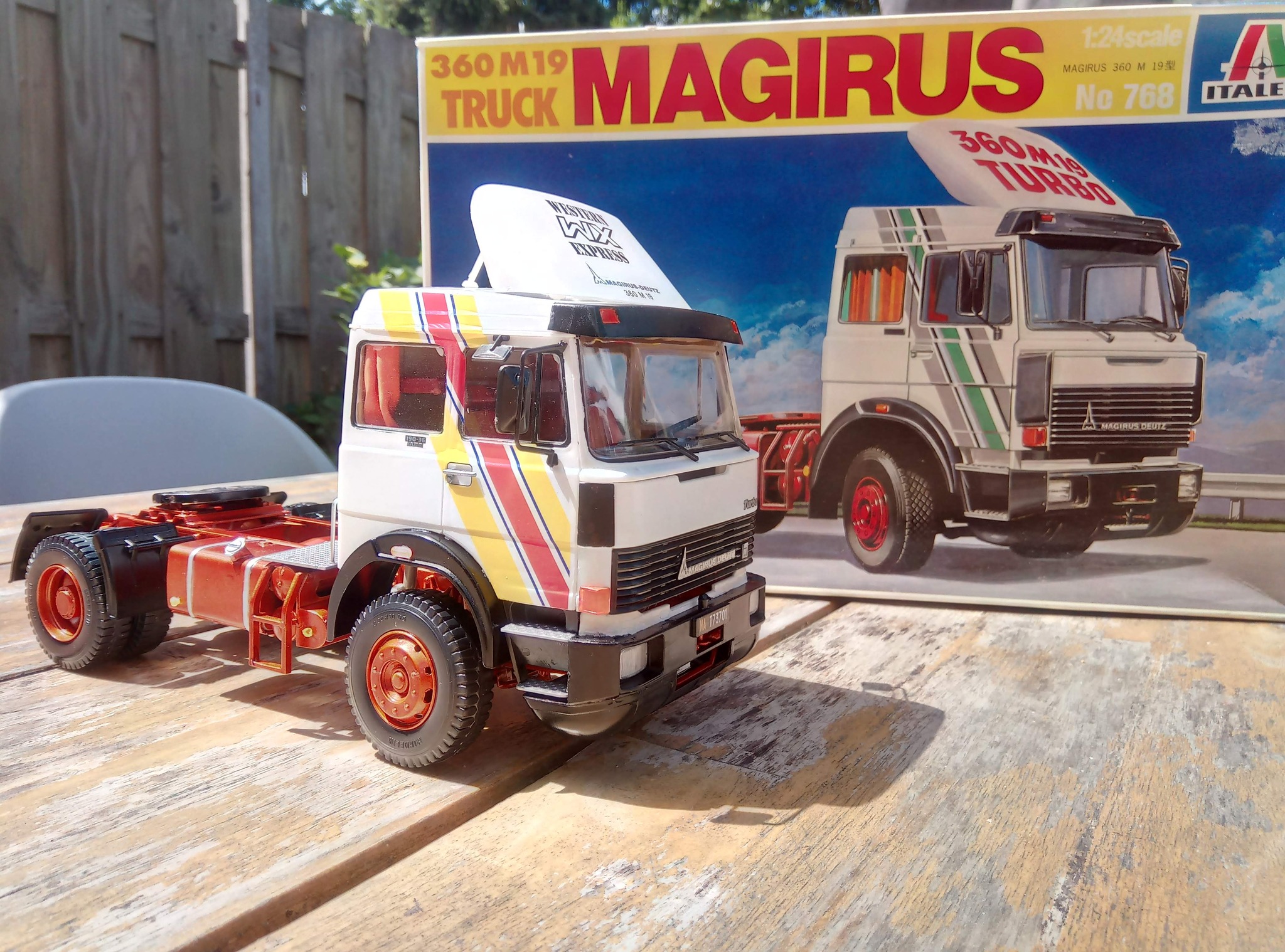 From Jeroen Hakkers : Italeri 768 Magirus 360M19 1:24 scale Send