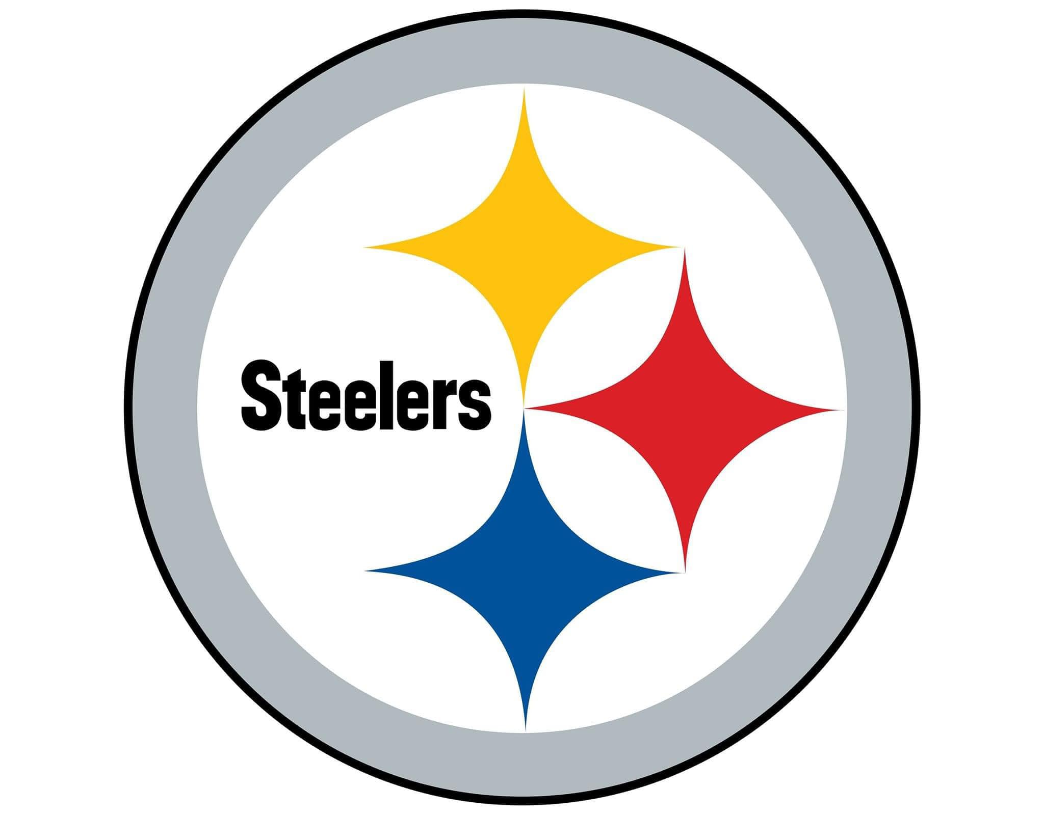 Steelers logo diamonds represent coal, iron, and steel scrap