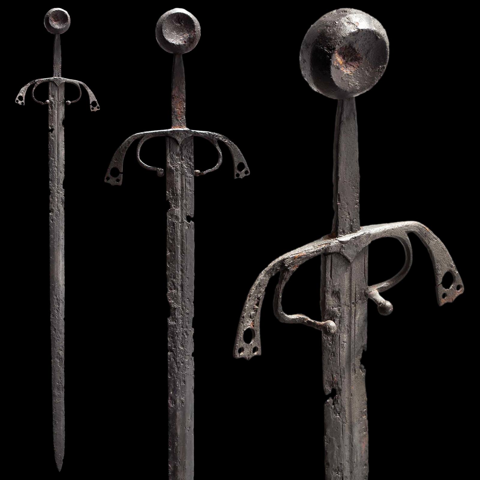 myArmoury.com - Venetian Sword, circa 1480 Wrought iron. Double-edged ...