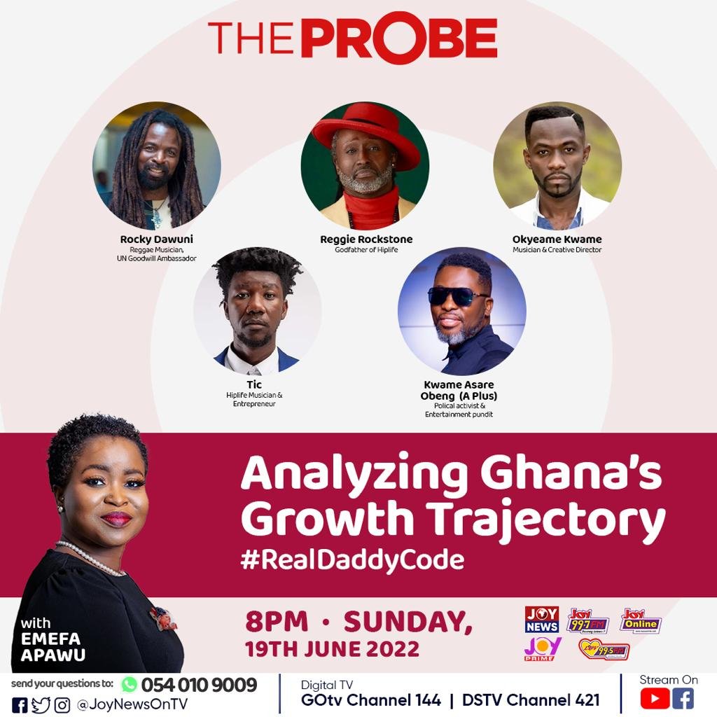 JoyNews - Join Emefa Apawu and her guests on The Probe as...