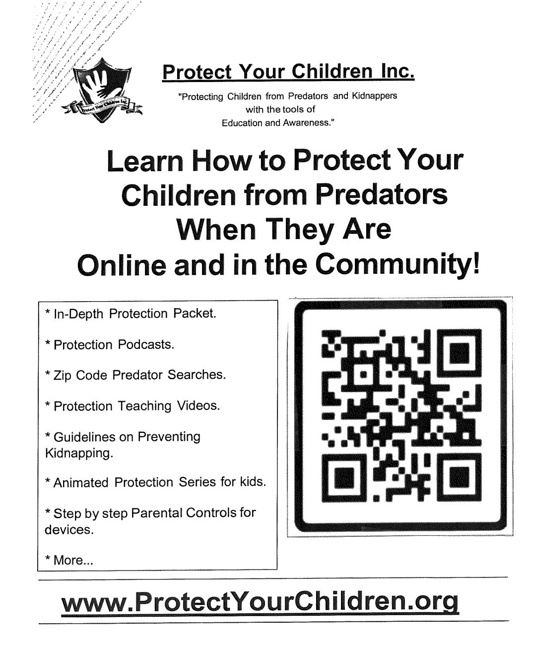 Protect All Children From Predators & Kidnapping | Protectors! A simple ...