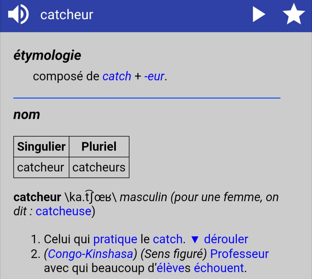 Le vrai sens du mot #catcheur en... - La Presse Africaine | Facebook