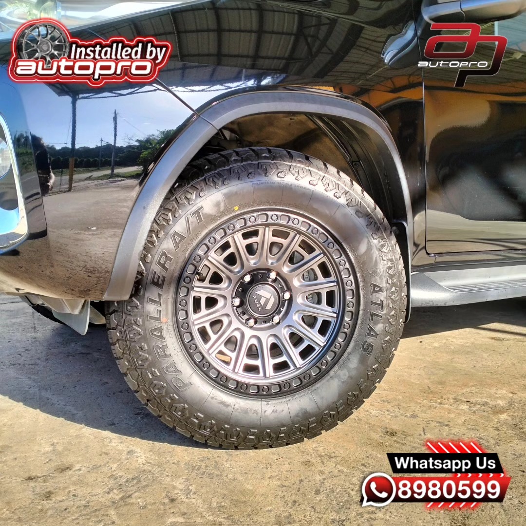 Toyota Fortuner fitted with new 17... - Autopro Tyres Company