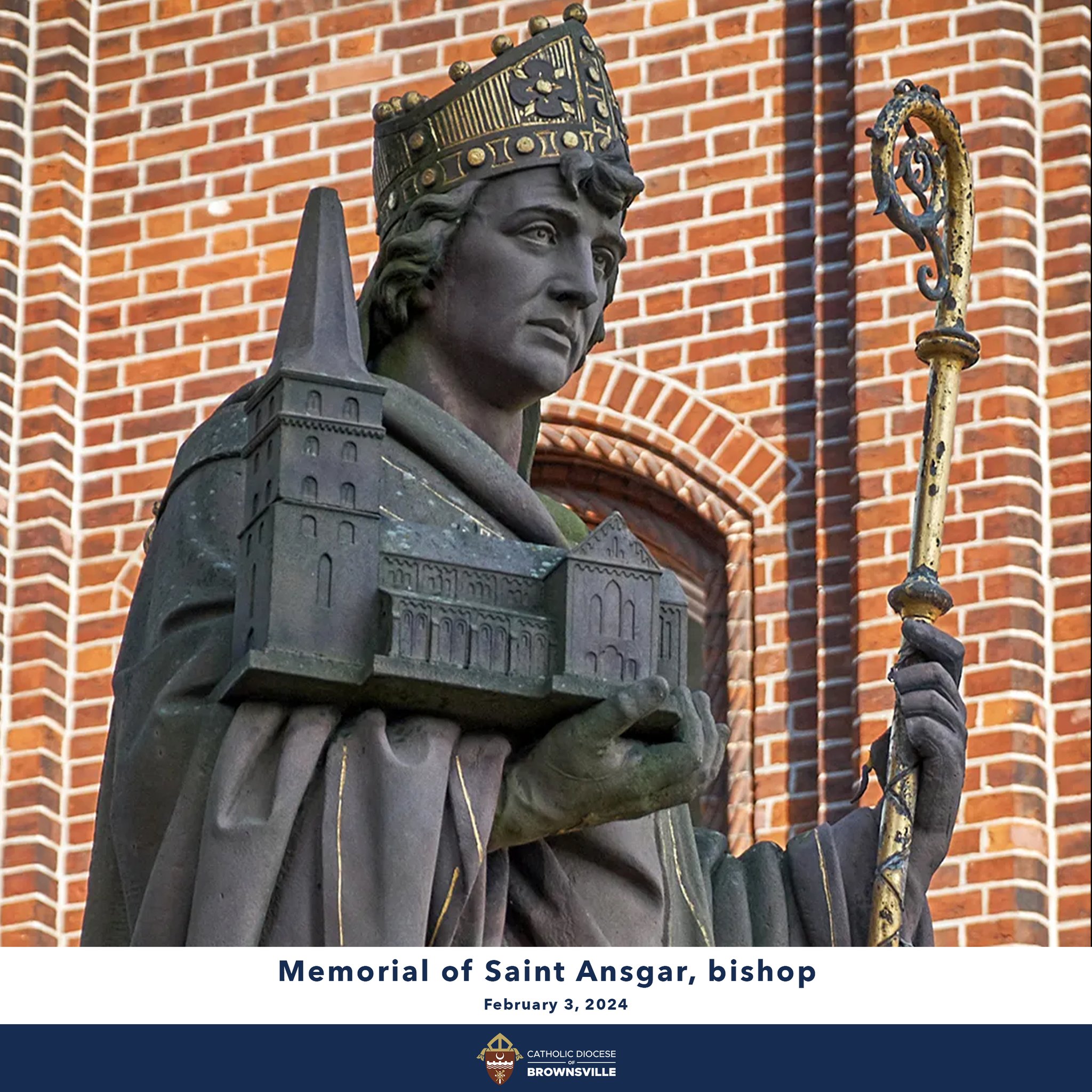 Catholic - Today is the Memorial of Saint Ansgar, bishop Today's Gospel ...